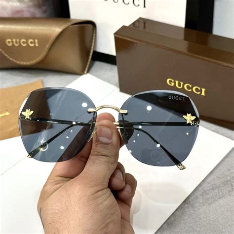 gucci black sunglasses with bee|gucci bee sunglasses price.